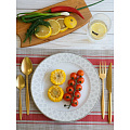 Сервиз столовый фарфор, 25 предметов, на 6 персон, Repast, Серебряная сетка, 1025S09 G077 - фото 10