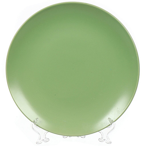 Тарелка обеденная, керамика, 27 см, круглая, HX960122, мятная