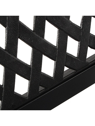 Скамейка металл, ПВХ, 118х50х75 см, Вояж, C010100