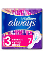 Прокладки женские Always, Ultra Platinum Collection Super Plus Single, 7 шт, AL-83734962