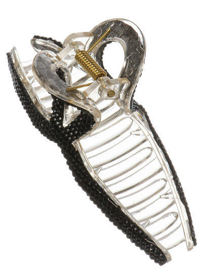 Заколка со стразами, 11см, A110106