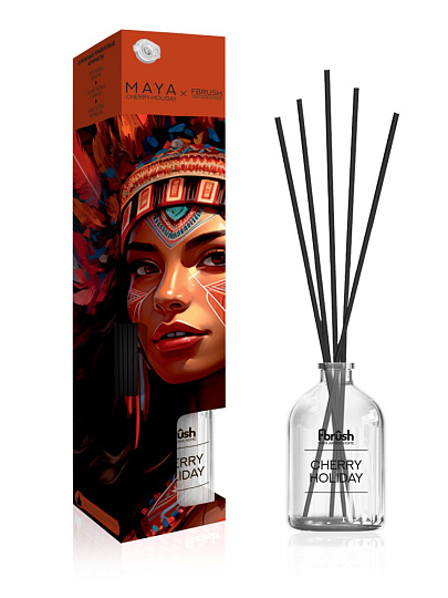 Аромадиффузор MAYA, 50 мл, Maya, Cherry holiday, DMAYA50-1