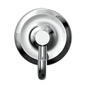 Крючок настенный, 5.6х5.3х6.7 см, нержавеющая сталь, хром, Fora, Drop, FOR-DP028 - фото 2