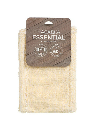 Насадка для швабры микрофибра, 43х13 см, Homver, Essential, 231202300/00