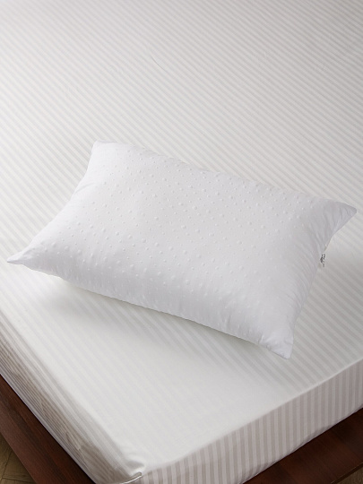 Подушка 50 х 70 см, полиэстер, Bubble, чехол микрофибра, средняя, Майская ночь