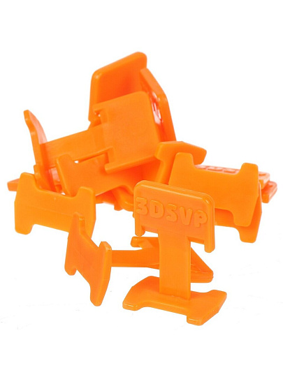 Зажим для выравнивания плитки 1 мм, 500 шт, СВП Prime, 3D Krestiki, 00-00002087