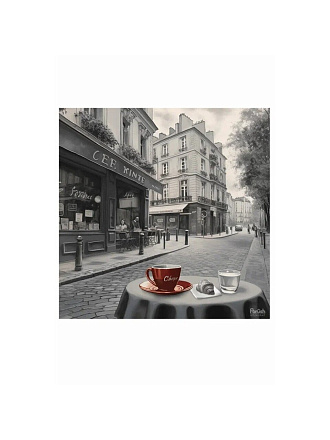 Картина холст, 30х30 см, Старая плёнка 3, kt33-14420