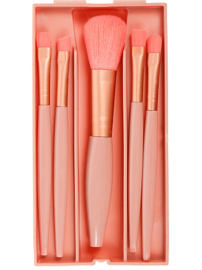 Набор для макияжа, 5 кистей и 6 спонжей, в ассортименте, Y4-11523