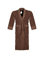 Халат мужской, махровый, 100% хлопок, коричневый, XL-XXL, 52-54, Barkas, Aria, AI-1905027 - фото 4
