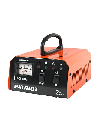 Зарядное устройство Patriot, BCI-10A, 400 В, 10 А, WET, AGM, GEL, 650303410