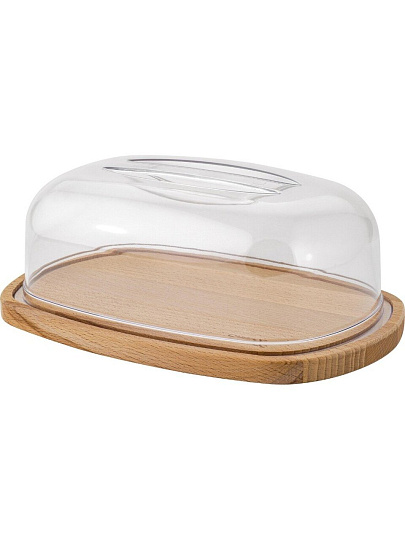 Контейнер пищевой пластик, дерево, 27х18х10 см, большой, Sugar&amp;Spice, Rosemary, SE104812