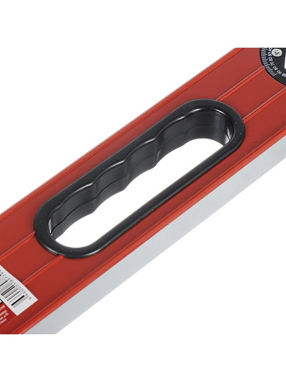 Уровень алюминий, 1000 мм, 2 глазка + 1 поворотный, фрезерованная грань, 2 ручки, Bartex, №0033, HJ-99B