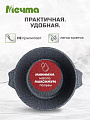 Кастрюля алюминий, антипригарное покрытие, 5 л, крышка стекло, Мечта, Premium grey, 45901, серая - фото 5