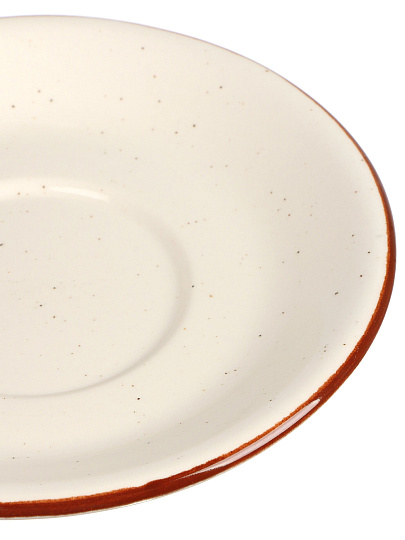 Блюдце фарфор, 12 см, Теплый песок, Daniks, 15БП12006