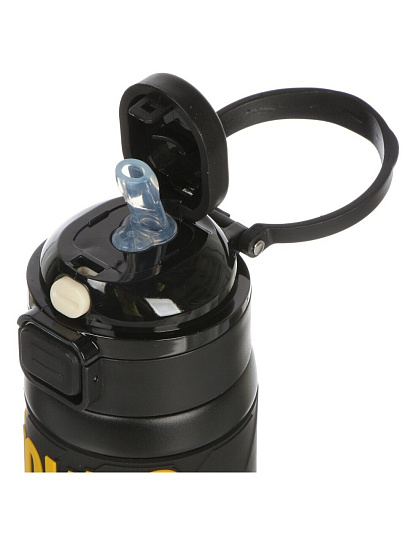 Термобутылка нержавеющая сталь, 0.65 л, Young, колба нержавеющая сталь, черная, Y4-9340