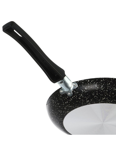 Сковорода алюминий, 24 см, антипригарное покрытие, Vari, HouseLoft, черный гранит, HL14324
