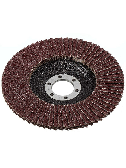 Круг лепестковый торцевой шлифовальный, Targ, диаметр 125 мм, посадочный диаметр 22.2 мм, зернистость P40, 663404