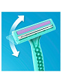 Станок для бритья Gillette, Simply Venus, для женщин, 4 шт, одноразовые - фото 4