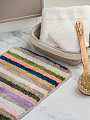 Коврик для ванной 0.38х0.58 м, полиэстер, многоцветный, Silvano, Y4-11484 - фото 2