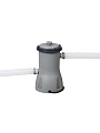Бассейн каркасный Bestway, 488х244х122 см, Power Steel Rectangular, 56670BW, фильтр-насос, лестница, тент, 11532 л, поплавок-дозатор - фото 7