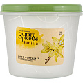 Банка для продуктов, пластик, 0.7 л, 12х12х10 см, с крышкой, Sugar&amp;amp;Spice, Vanilla, SE188811025, трюфель