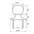 Защелка врезная, Palladium, 609 AC BK, 109875, с фиксатором, античная медь - фото 5