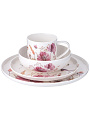 Сервиз столовый фарфор, 16 предметов, на 4 персоны, Lefard, Flowers, 577-202