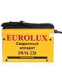 Сварочный аппарат инверторный, Eurolux, IWM220, 7.2 кВт, 220 А, электрод - фото 3