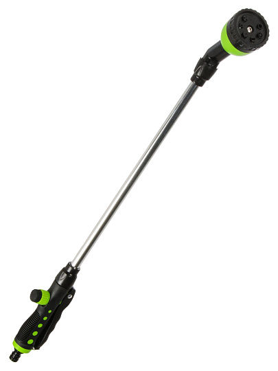 Насадка для полива 7 режимов, пластик, 70 см, быстросъемная, Grandy, JS-9395, черная