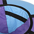 Санки-ватрушка Стандарт, 90 см, 70 кг, с буксировочным тросом, с ручками, фиолетовый с голубым, УВ-стдм-08 - фото 3