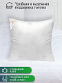 Подушка 70 х 70 см, Лебяжий искусственный пух, Премиум, чехол 100% хлопок, Столица Текстиля, ППЛППЛС-77 - фото 2