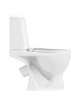 Унитаз-компакт Sanita Luxe, Max, косой выпуск, дюропластовое сиденье, 2 режима, мультилифт - фото 3