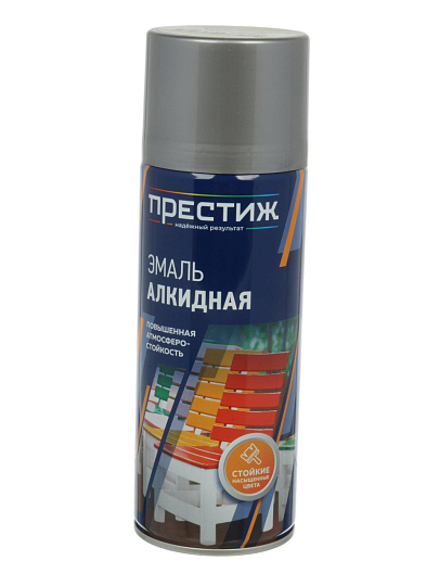 Эмаль аэрозольная, Престиж, универсальная, алкидная, глянцевая, фисташковая, 425 мл