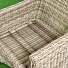 Мебель садовая Green Days, Валери, серо-белая, стол, 220х100х75 см, 8 кресел, подушка серая, 150 кг, CYH053W-1 - фото 2