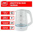 Чайник электрический JVC, JK-KE1512, белый, 1.7 л, 2200 Вт, скрытый нагревательный элемент, стекло - фото 7