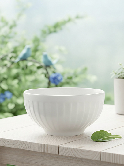 Салатник фарфор, круглый, 13.9 см, 0.65 л, Диана, Blue bird, BB-SB14-0101