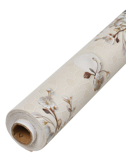 Клеенка Silvano, 1.37х20 м, ПВХ на тканевой основе, 3D, ZY-6908A