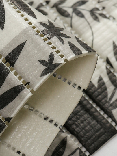 Коврик для ванной, антискользящий, 0.8х15 м, вспененный ПВХ, Вилина, Виктория, 302G