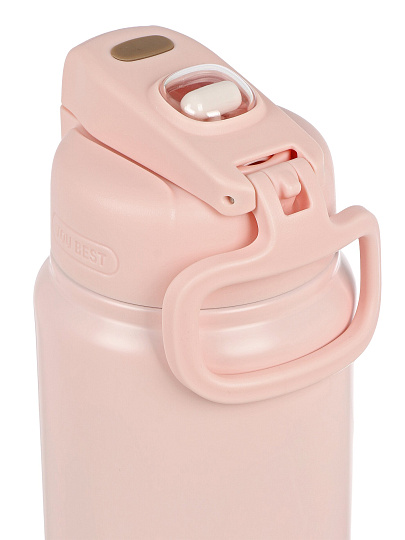 Термобутылка нержавеющая сталь, 0.8 л, розовая, Y4-11684