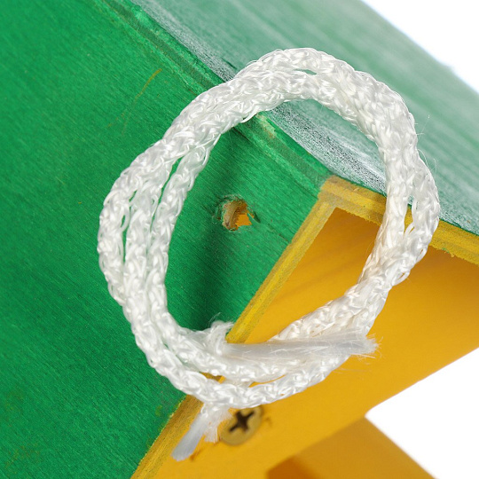 Кормушка для птиц Комплект-Агро, Избушка, цветная