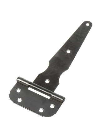 Петля-стрела для деревянных дверей, Кунгур, 210 мм, универсальная, ПС-210, 3529, без покрытия