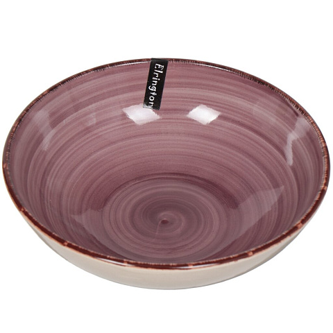 Тарелка суповая керамическая, 180 мм, Аэрография Спелая Вишня 139-23052 Elrington
