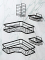 Комплект полок для ванной, 5 пр, хром Y4-9924 - фото 2