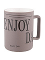 Кружка фарфор, 405 мл, Enjoy Day, Lefard, 260-988