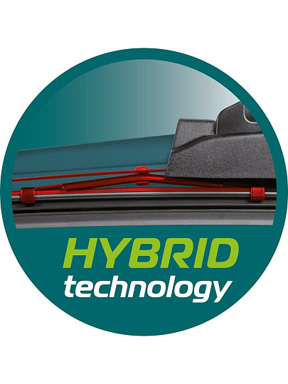 Щетка стеклоочистителя Heyner, Hybrid, гибридная, 26&quot;/65 см, 036 000