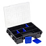 Ящик-органайзер для мелочей, Твин, пластик, 20х13.5х5 см, Idea, М 2952 - фото 3