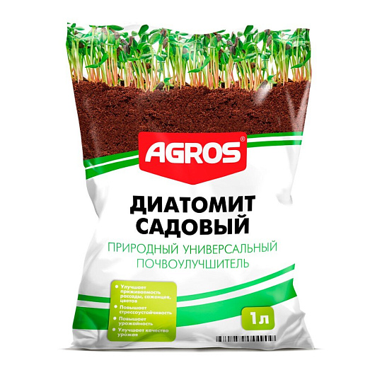 Удобрение Диатомит Садовый, 1 л, Agros