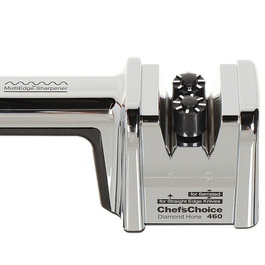 Точилка для ножей, механическая, хром, Chefs Choice, CC460RH