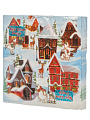 Салфетки бумажные New Line, Design Домики, 20 шт, 3 слоя, 33х33 см - фото 2