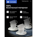 Набор чайный стеклокерамика, 12 предметов, на 6 персон, 150 мл, Daniks, Белый Квадро, FKFB-210, подарочная упаковка - фото 9